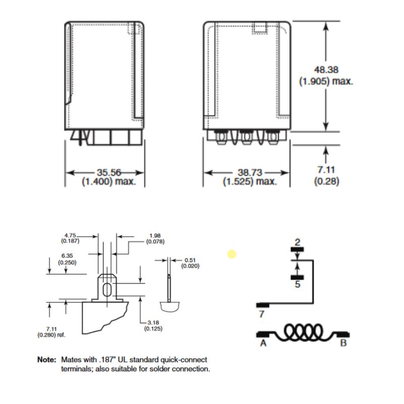 RELAY AC 220V 6242